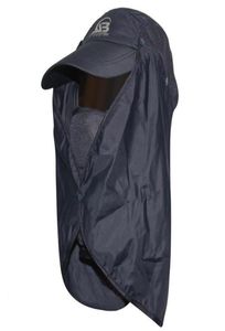 UV保護バイザー釣り帽子通気性サンハットリムーバブルネックサンシェードキャンプ女性と男性のためのキャンプ