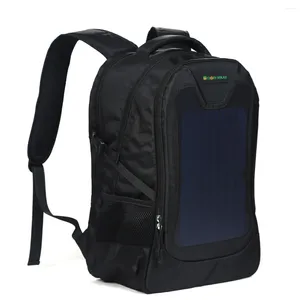 Backpack Solar Charging Outdoor Power Generation Panel 7.5W Sports Large Multifunction Travel Shoulder Bag