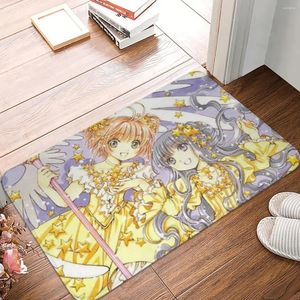 Mattor icke-halkmatta xxxholic clamp anime doormat sovrum badmatta välkommen dekor matta