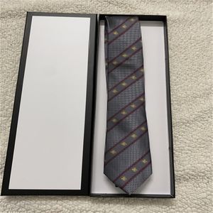 Varumärkesmän slipsar 100% Silk Jacquard Classic Woven Handmade slips för män Bröllop Casual och Business Neck Tie med Box G 305F