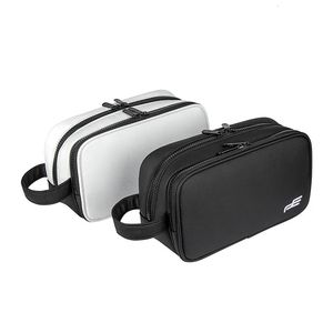 Playeagle Golf Handbag Pouch Black White Ball Bag Bag Light Weight Waterproof PU Material 240425