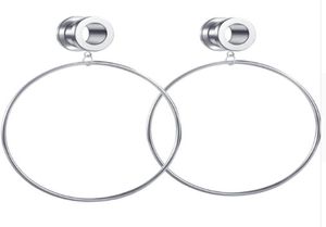 Ring Dangle Schraubstahlohrstöpsel und Tunnel Piercing Lage Ohrring Expanders Lappen Dehnungsmessgeräte 60pcs 6 Größen9840108