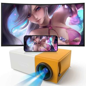 Projectors YG300 Intelligent Projector LED HD 4K Projector Automatic Focus WiFi Bluetooth Android Home Theater Outdoor Portable Video Projector J240509