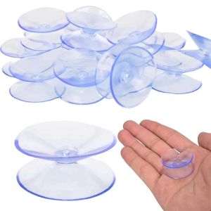 Plunders 10st dubbelsidig plastsugskopp vakuum Nonslip Clear Sucker Pad For Glass Car Window Tabell Top Spacer DIY Soap Holder