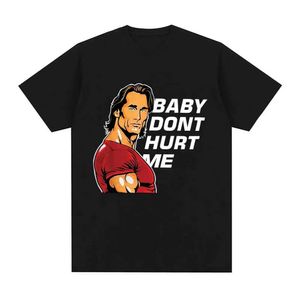 Herren-T-Shirts 2023 Baby nicht verletzen mich Meme T-Shirt Herren Kleidung Pure Cotton Comfort Short Slve T-Shirts Unisex lässig übergroße T-Shirt T240506