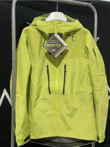 2024 Arc Designer Men Kurtka Triple Gore-Texpro SV/LT Waterproof Waterproof Fabricble Outdood Wodoodporne ciepłe kurtka dla kobiet swobodne lekkie wędrówki