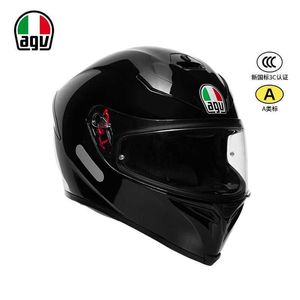 AGV Motorcykelhjälm K5s Dual Lens Ny anti-dimma och andas hela säsongen Universal Lightweight Cycling Full for Men