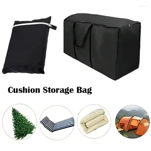 Storage Bags Large Furniture Cushion Bag Case Waterproof Outdoor Garden Christmas Trees Sundries Finishing Container