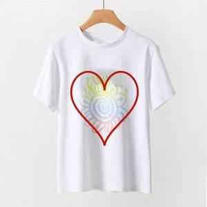 Tshirt Womens Designer T-shirt Cherry Printing Loose Crew Neck Kortärmad Cotton Cotton Tops 2024 Summer Tees Y2K Streetwear DB5H