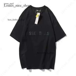 Essentialsshirt Essentialsclothing Essentialsshorts Essentialsshirt Designer Men Top Fashion Shirt T-shirt ESS Short Sleeve FOG 1977 3D Letter Loose 834