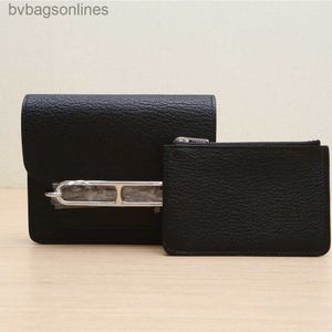 High Quality Advanced Hremms Leather Bags Designer Women Bag New Womens Wallet Goat Leather Silver Buckle Bag