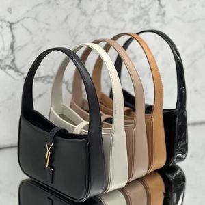 2024Designer Womens Gold Buckle Letter Single Shoulder Leather Retro Diagonal Cross Carrying Underarm Wallet Envelope Handbag Bag