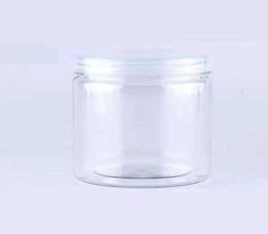 Storage Bottles Jars 8 Oz 250g Plastic Clear Body Scrub Cream Jar Empty Reuse Container With Lids Printable Custom Logo Drop9167162