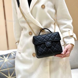 Mini Flap Bag 14CM Calfskin Handbag Mirror Quality Crossbody Designer Bags Luxury Shoulder Bag Designer Woman With Box C488