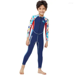 Costume da bagno femminile da 2 mm muta da 2 mm calda a una mancia solare a maniche lunghe a maniche lunghe che snorkeling surfing da bagno a surffish