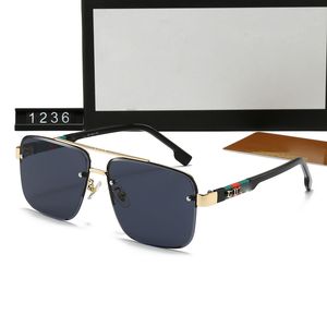 Designer -Sonnenbrille für Männer und Frauen modische und luxuriöse Suncshade Polarisierte UV400 -Schutzbrille mit Box Trendy Women's Sonnenbrille