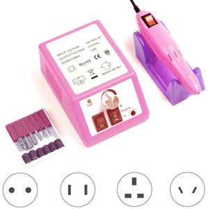 Professional Electric Nail Drill Manicure Pedicure File Sander Polisher Drilling Bits Machine Sanding Bands Grinding Drills Salon 3467692
