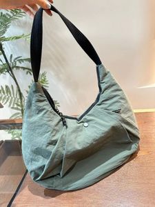 Bolsa de gola de gola de ioga saco de moda saco de fitness saco de fitness saco de ombro de lua de lua de lua de alta qualidade saco de bolsa de bolinho de bolsa
