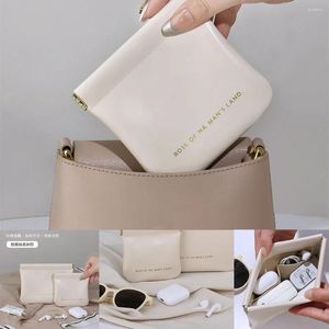 Storage Bags Desktop Data Cable Box Dustproof With Cover Mobile Phone Charger Wire Container In Office Home