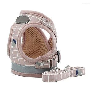 Dog Collars No Pull Cat Harness Soft And Comfortable Mesh Fabric For Cats Dogs Pet Supplies Strolling Traveling Outing Camping