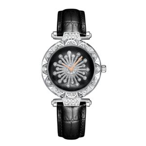 Stylowy prosty kwarc studencki zegarek Extralinging Diamond Life Waterproof and Breakproof Mineral Glass wielofunkcyjne zegarki damskie 332r