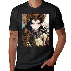 Tops canotte da uomo T-shirt della ragazza anime Girl T-shirt maglietta di grandi dimensioni da uomo a tintinnio