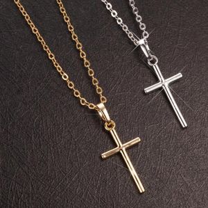 Fashion woman designer Cross Pendants necklace pure gold Black Color fulldrill man classics Crystal Pendant Necklace Jewelry high-quality street hip-hop necklace