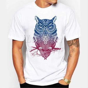 Camisetas masculinas mais novas 2018 moda moda short slve notur warrior coruja t-shirts impressos camisetas engraçadas T Tops populares de pescoço