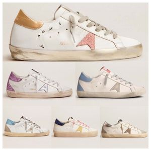 Trainer stil designskor gyllene gooses bapestar vegan casual skor för män kvinnliga tränare vit svart kärna bonners collegiate grön utomhus platt sport sneakers