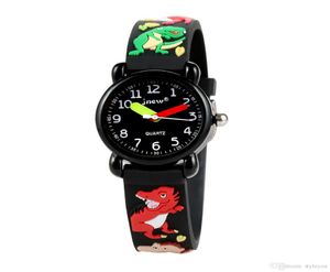 Kid Watch 3D Cartoon Dinosaur Lovely Kids Girl Child Studenci kwarcowy na rękę zegarek bardzo popularny zegar na rękę