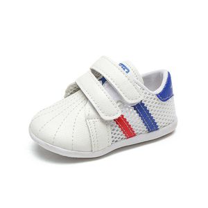 Sneakers Hollow Out Soft Soled Baby Shoes Spring and Summer Toddler Walking Anti Kick Casual White Price H240509