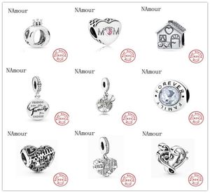 2019 Neu 925 Sterling Silber Mom House Stammbaum für immer Diy Perlenfit Original Charms Armband Schmuck für Frauen F2768616592