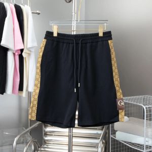 Summer Luxury Męskie Shorts Designer Klasyczny list z drukowanymi spodnie plażowe spodnie Europejskie stare kwiatowe spodnie nadrukowane modne bawełniane bryczesy europejskie rozmiar