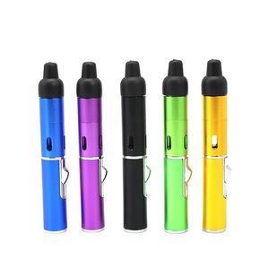 QUALITÀ CLIC CULE NORCHI PIBI FUMATO più leggeri Butane Vaporizzatore Snegare un dispositivo di fumo portatile a secco per getto di fiamma.