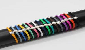 10st kärlek önskar pärla sträckt armband sötvatten odlad färgad färg pärla armband justerbara elastiska armband smycken för kvinnor5924959