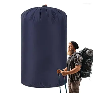 Aufbewahrungstaschen Komprimierungssäcke für Rucksackpackungen wasserdichtes Schlafsack Sachen Sack Organizer Decke