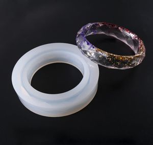 Stampo in silicone in silicone a resina flessibile stampo finitura sfaccettata gemma gemma stampi per gioielli fai -da -te produzioni artigianali MOULS EPOSSIO 5978416