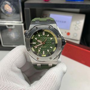 男性スーパークローントップ14.2mm時計ブランドメンズ15720セラミックメカニカルガラス42mm aaaaa zfデザイナーキャリバーデザイナーwristwatches aps 4308 s 3359