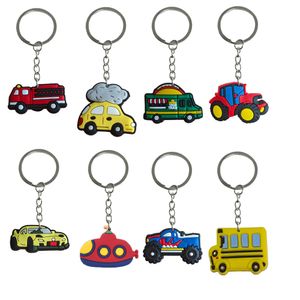 Outros acessórios de moda Transporte 1 Keychain Keychains para mochila -chave Chain Kid Boy Girl Party Favors Gift Boys Keyring Suita OTBTF