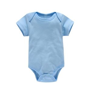 Summer Thin Baby Boy Girl Clothes Short-sleeved Cotton Solid Newborn Baby Soft Romper Newborn Clothing For infant