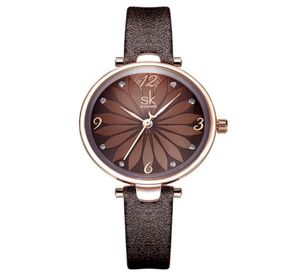 Shengke Brand Casual Simple Quartz Studenter Titta på Life Waterproof Diamond Marker Womens Watches 80472495199