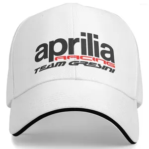 Ball Caps Vintage Aprilia Motorcycle Moto Racing Team Baseball Cap Men Женщины головные уборы ежедневные тренировки регулируемые подходящие солнцезащитные шляпы