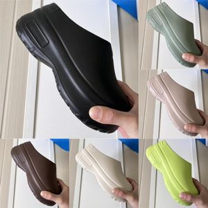 Tasarımcı Terlik Adifom Stan Smith Mule Şef Ayakkabı Silver Green Wonder Taupe Çekirdek Siyah Lucid Pembe Aqua Limon Yaz Sandalet Moda Kadın Düz Slides Tipper