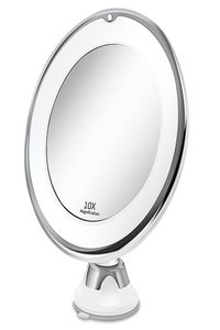 Makeup Vanity Mirror z 10 -krotnym światłami LED LED LED Portable Ręka Ręka Kosetyczna Light Up Mirrors VIP Drop3065950