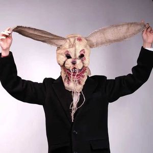 Партийная маски для новой кровавой маски кролика Ролевая игра карнавала ужасов Хэллоуин