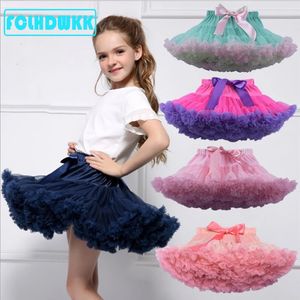 Kids Girls Tulle Skirt Baby Girl Clotions Tutu Pettiscirt Skirt Fashion Girl Girl Clother Princess Jaints Skirt for Girls Girls 240508