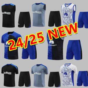 2425 Alexis Soccer Jerseys Lautaro Thuram Barella Frattesi Final 2024 2025 Maglie Football Shirt Child Inters Milans ärm är ärmlös midja