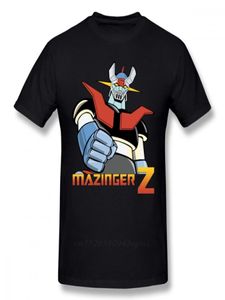 Cool Mazinger Z Робот -футболка для мужчины с коротким рукавом Anime Oneck Tee Рубашки High Street Vaporwave Fashion Mens039s одежда8124392