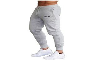 Wysokiej jakości męskie siłowni Joggers Spodnie swobodny elastyczne bawełniane męskie treningi fitness Spodnie chude spodnie dresowe spodnie jogger 8527267