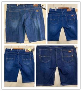 Designer Männer039s Plus -Size -Shorts Hosen Jeans Sommer Design Short Fat Man Denim erhöhte Baumwollpants Vintage Fashion Neueste 7238758267